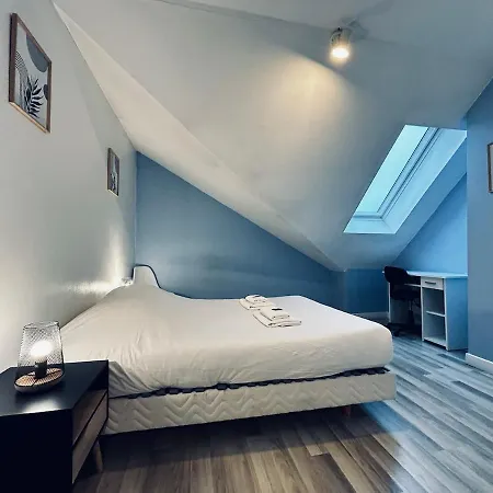 Belfort Grand T4 Avec Parking Et Terrasse 아파트 *