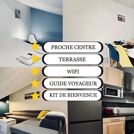 Belfort Grand T4 Avec Parking Et Terrasse